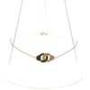 Dinh Van Menottes R8 bracelet in pink gold - 360 thumbnail