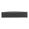 Pochette Louis Vuitton  Pochette 26 in tela monogram grigia e pelle nera - Detail D1 thumbnail