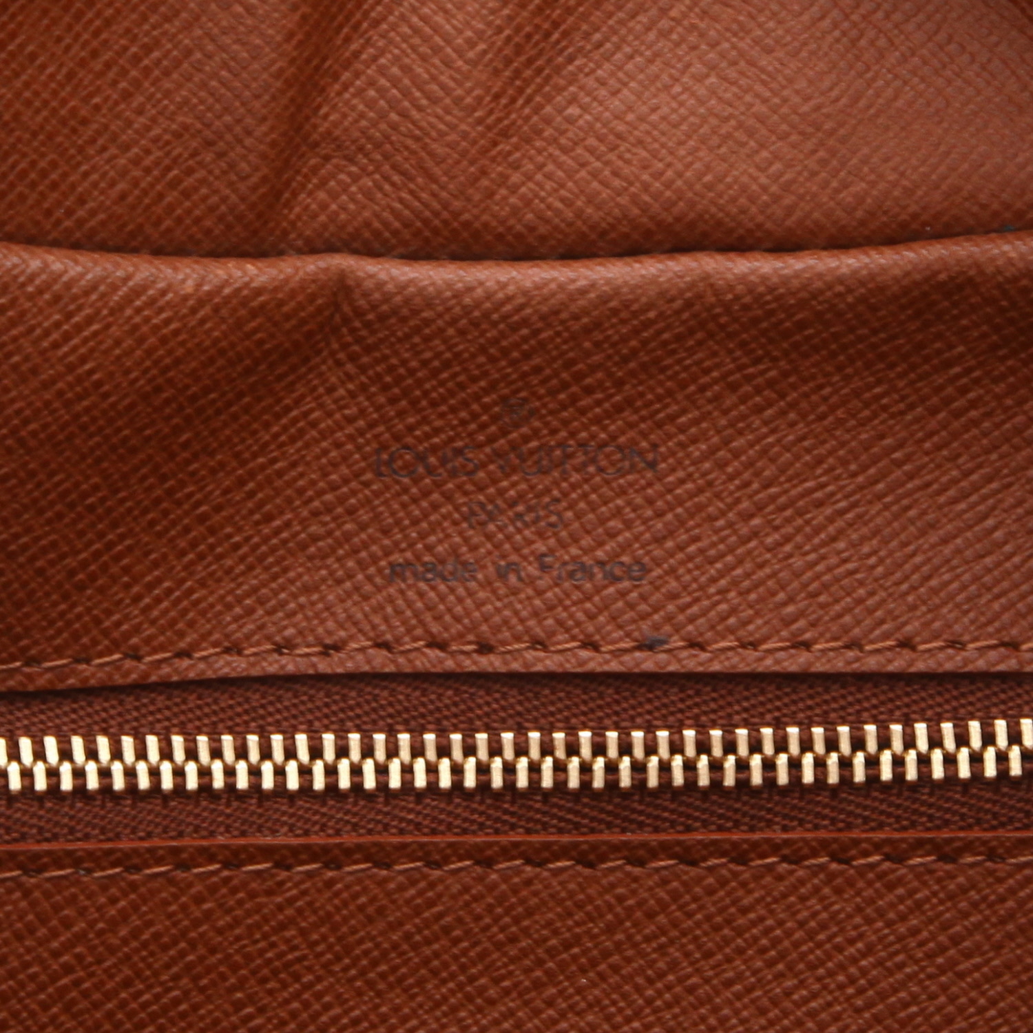 Bolso de mano Louis Vuitton  Boulogne en lona Monogram marrón y cuero natural - Detail D2