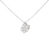 Collier Chanel Camelia en or blanc et diamants - 00pp thumbnail