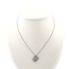 Collier Chanel Camelia en or blanc et diamants - 360 thumbnail