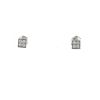 Bulgari Lucéa small earrings in white gold and diamonds - 360 thumbnail