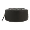Chanel  Round on Earth shoulder bag  in black grained leather - Detail D1 thumbnail