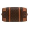 Celine   handbag  in brown "Triomphe" canvas  and brown leather - Detail D1 thumbnail