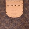 Sac à main Celine   en toile Triomphe marron et cuir marron - Detail D2 thumbnail
