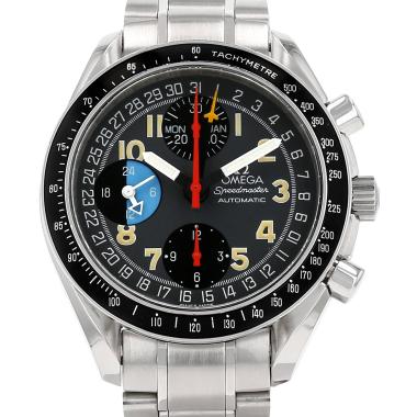 Omega Speedmaster Date  in stainless steel Ref: Omega - 1750084  Circa 1990