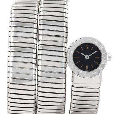 Bulgari Tubogas  in stainless steel Ref: Bulgari - BB191TS  Circa 2000