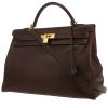 Borsa Hermès  Kelly 40 cm in pelle box marrone - 00pp thumbnail