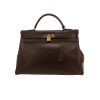 Borsa Hermès  Kelly 40 cm in pelle box marrone - 360 thumbnail