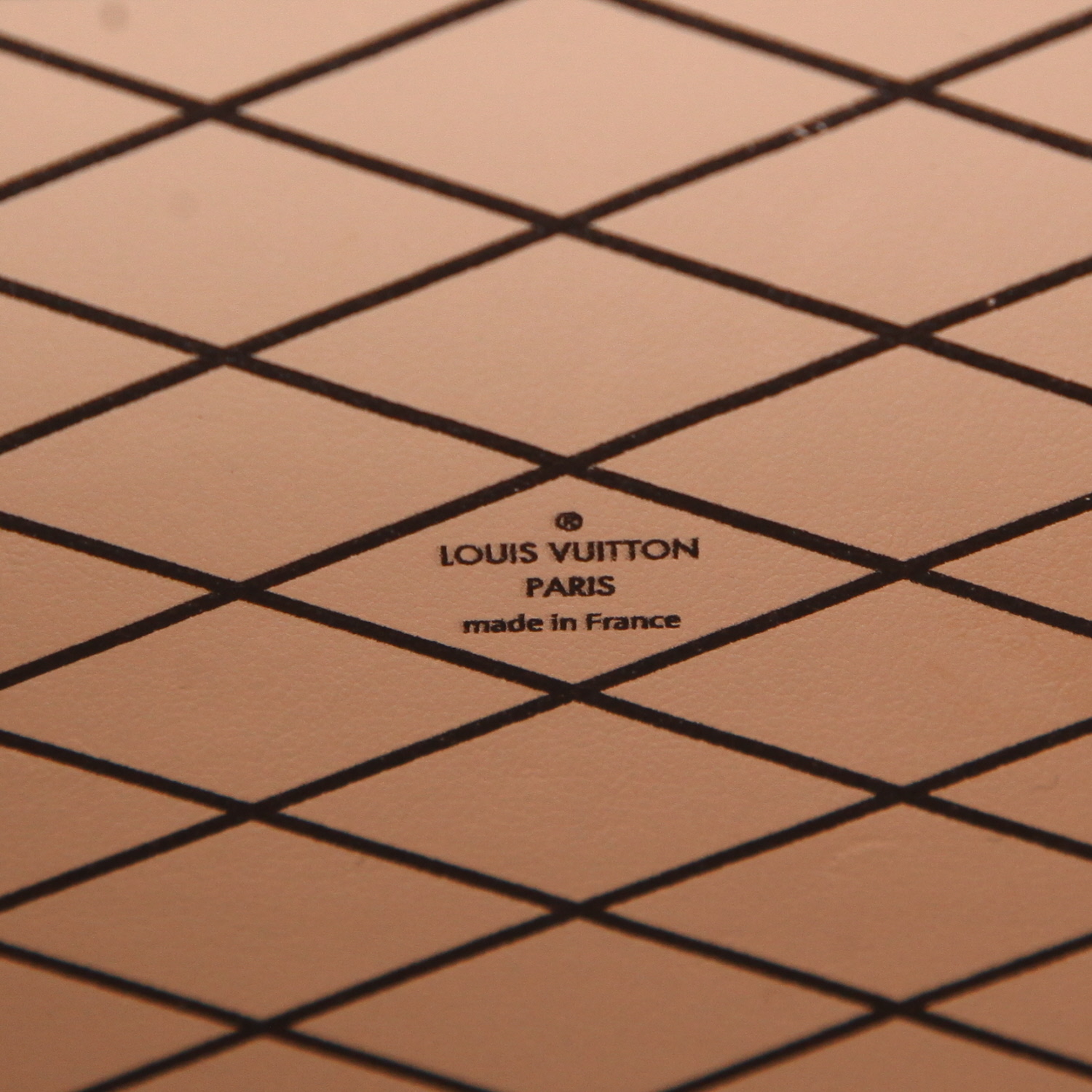 Bolso bandolera Louis Vuitton  Petite Malle en lona Monogram marrón y cuero negro - Detail D2