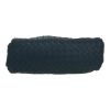 Pochette Bottega Veneta  Pouch en cuir intrecciato bleu - Detail D1 thumbnail