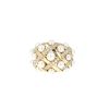 Bague Chanel Baroque grand modèle vintage en or jaune, perles de culture et diamants - 360 thumbnail