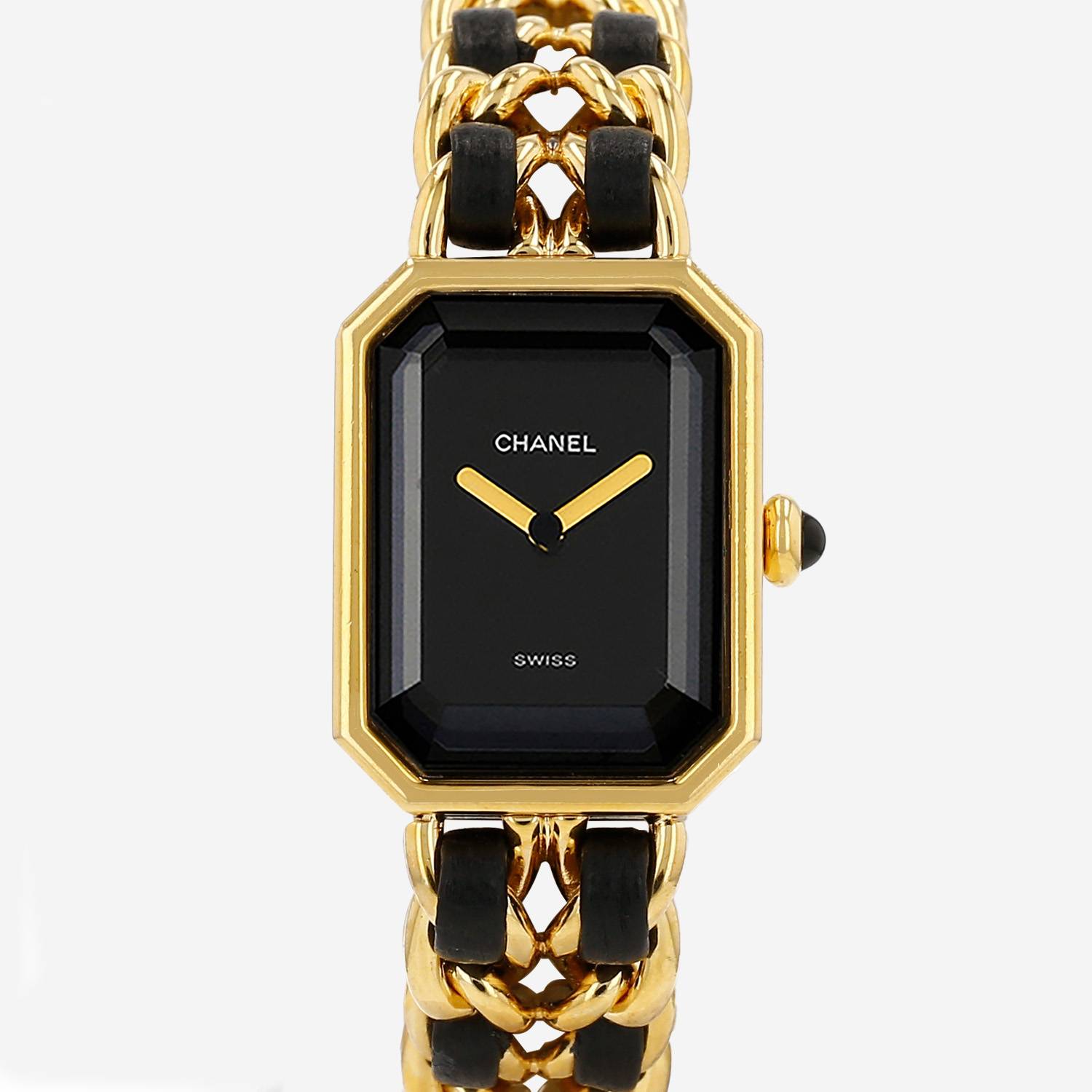 Orologio Chanel Première taglia M  in oro placcato Ref: Chanel - H0001  Circa 1990