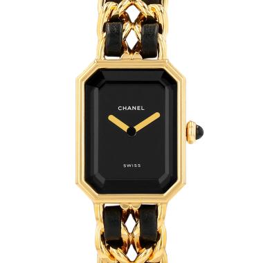 Orologio Chanel Première taglia M  in oro placcato Circa 1990