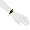 Chanel Première  size M  in gold plated Ref: Chanel - H0001  Circa 1990 - Detail D1 thumbnail