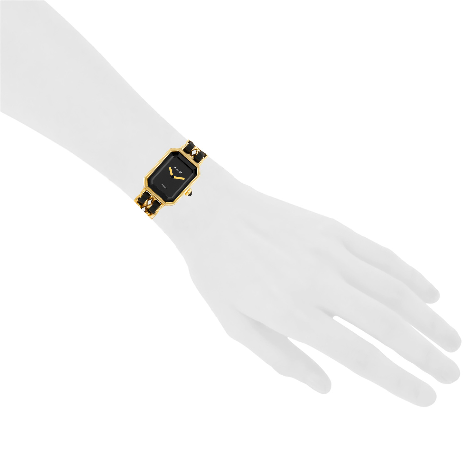 Chanel Première  size M  in gold plated Circa 1990 - Detail D1