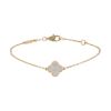 Bracelet Van Cleef 
Arpels Sweet Alhambra en or jaune et nacre - 00pp thumbnail