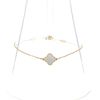 Bracelet Van Cleef 
Arpels Sweet Alhambra en or jaune et nacre - 360 thumbnail