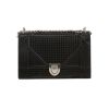 Dior  Diorama handbag  in black patent leather - 360 thumbnail