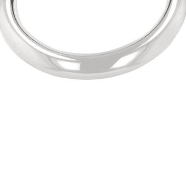 Collar rígido Hermès Mombasa de plata