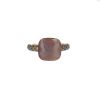 Pomellato Nudo Maxi ring in pink gold, moonstone and diamonds - 360 thumbnail