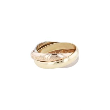 Cartier Trinity "les Must de Cartier" medium model ring in 3 golds, size 52