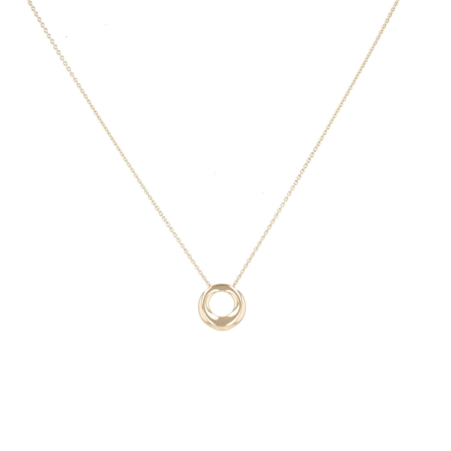Collier Chaumet Anneau en or jaune