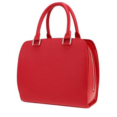 Borsa Louis Vuitton  Pont Neuf in pelle Epi rossa