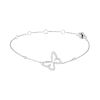 Bracciale Messika Butterfly in oro bianco e diamanti - 00pp thumbnail