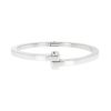 Opening Cartier Menotte bracelet in white gold - 00pp thumbnail