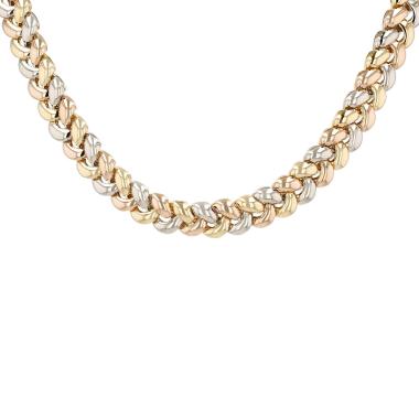 Collana Poiray Tresse in 3 ori