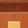 Hermès  Kelly 32 cm handbag  in gold Barenia leather - Detail D2 thumbnail