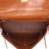 Hermès  Kelly 32 cm handbag  in gold Barenia leather - Detail D3 thumbnail