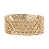 Bracelet Louis Vuitton LV Volt Mesh en or jaune - 00pp thumbnail