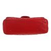 Borsa a tracolla Chanel  Timeless Jumbo in pelle martellata e trapuntata rossa - Detail D1 thumbnail