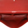 Borsa a tracolla Chanel  Timeless Jumbo in pelle martellata e trapuntata rossa - Detail D3 thumbnail