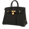 Sac à main Hermès  Birkin 25 cm en cuir togo noir - 00pp thumbnail