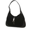 Sac à main Gucci  Jackie en toile siglée noire et cuir noir - 00pp thumbnail