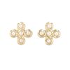 Paire de boucles d'oreilles années 1990 Chanel  en or jaune et perles de culture - 00pp thumbnail