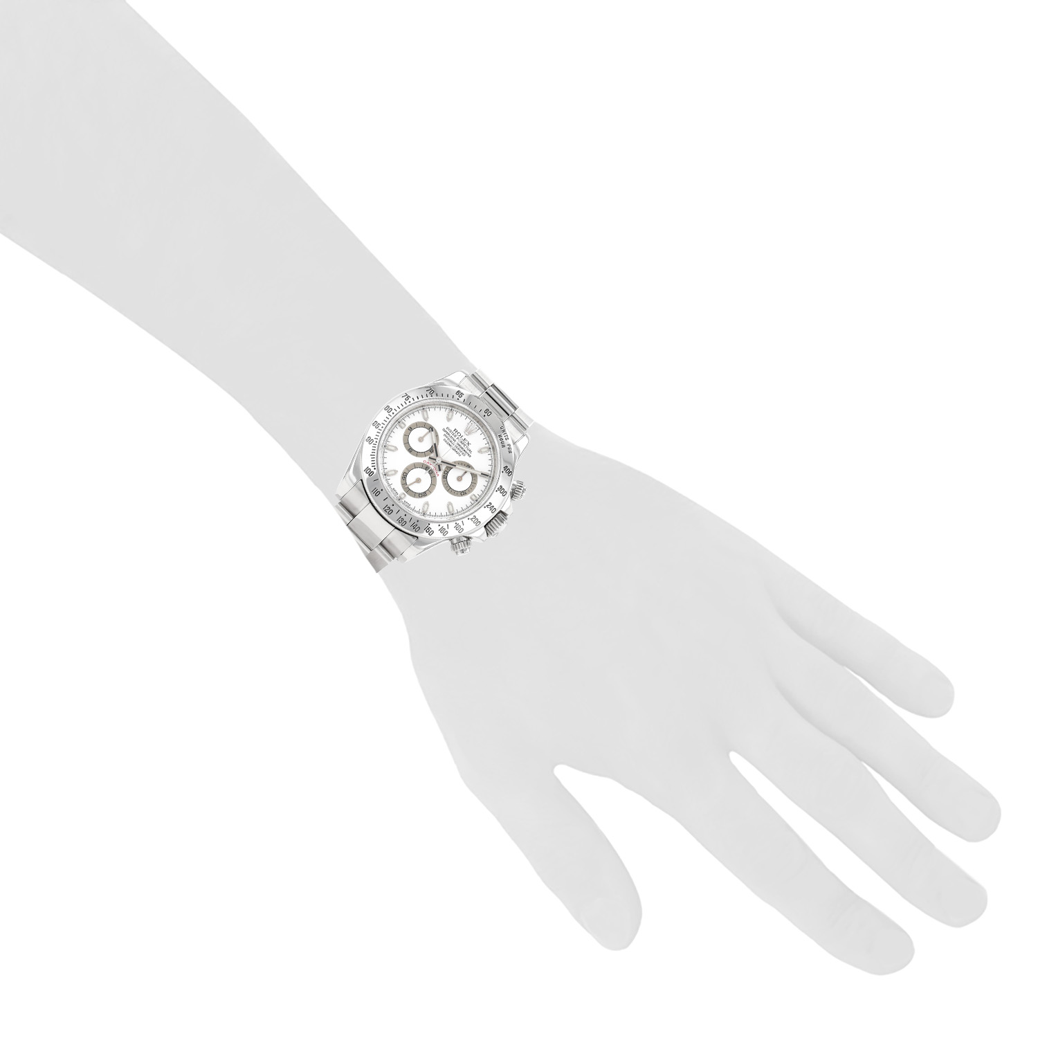 Montre Rolex Daytona Automatique en acier Ref: Rolex - 116520  Vers 2003 - Detail D1