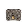Louis Vuitton  Metis shoulder bag  in black and grey monogram canvas  and black leather - 360 thumbnail