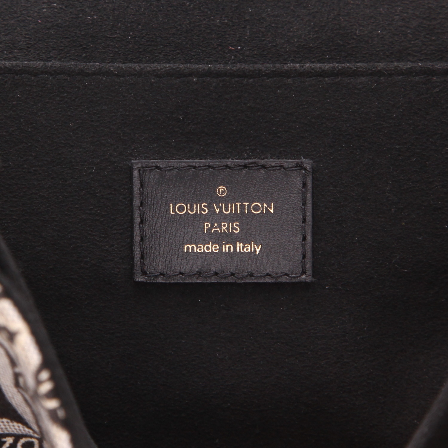 Borsa a tracolla Louis Vuitton  Metis in tela monogram nera e grigia e pelle nera - Detail D2