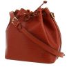 Sac à main Louis Vuitton  Petit Noé en cuir épi marron - 00pp thumbnail