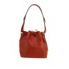 Sac à main Louis Vuitton  Petit Noé en cuir épi marron - 360 thumbnail