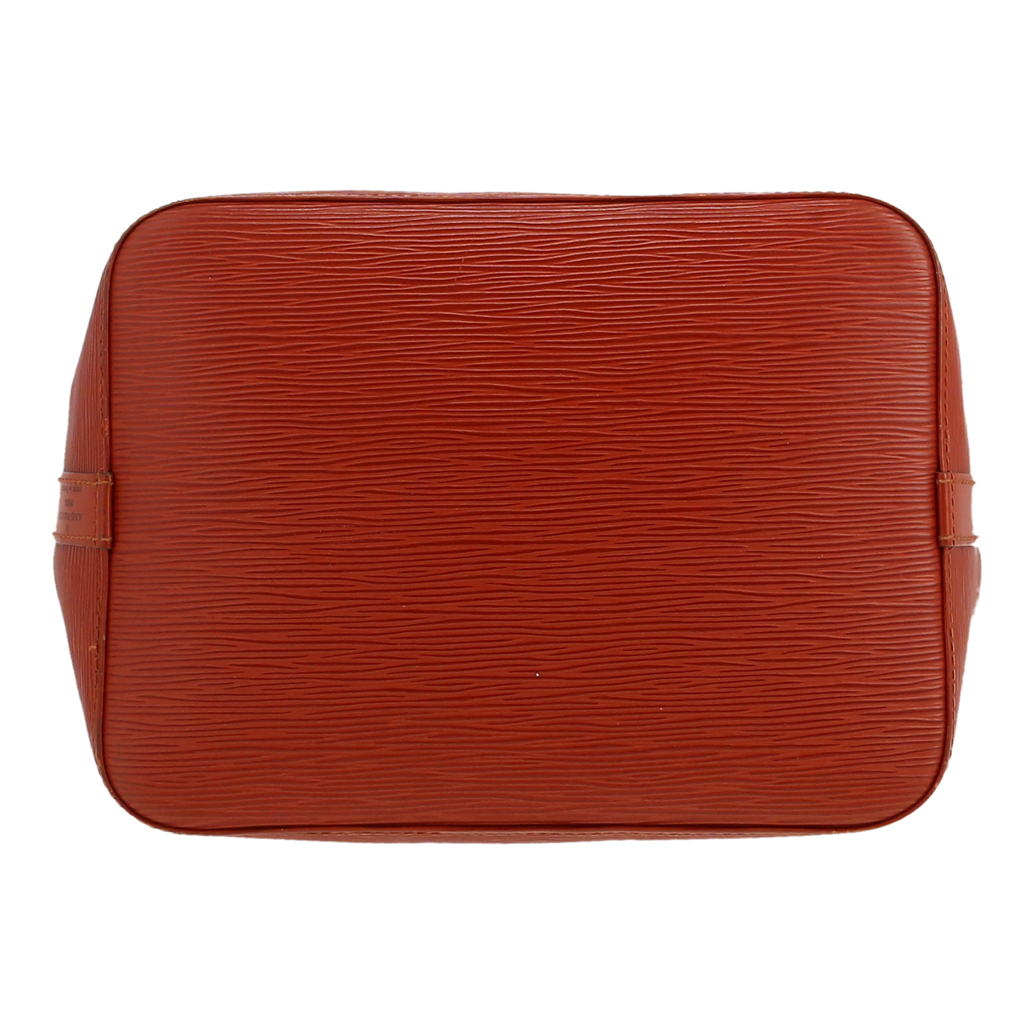 Louis Vuitton  Petit Noé handbag  in brown epi leather - Detail D1