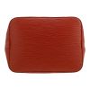 Louis Vuitton  Petit Noé handbag  in brown epi leather - Detail D1 thumbnail