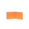 Goyard   wallet  in orange Goyard canvas  and orange leather - Detail D3 thumbnail