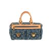 Louis Vuitton  Neo Speedy handbag  in blue monogram denim canvas  and natural leather - 360 thumbnail