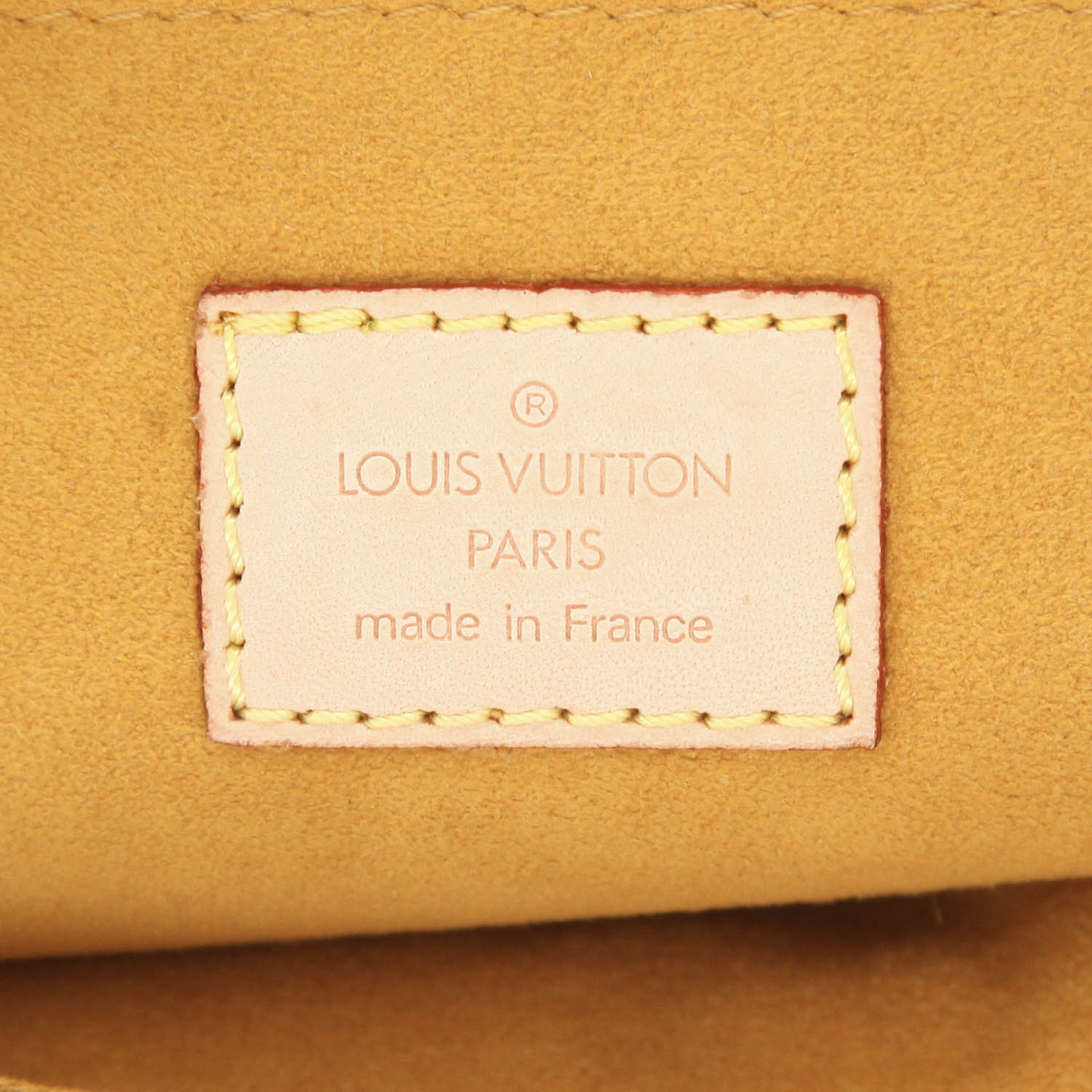 Borsa Louis Vuitton  Neo Speedy in tela denim monogram blu e pelle naturale - Detail D2