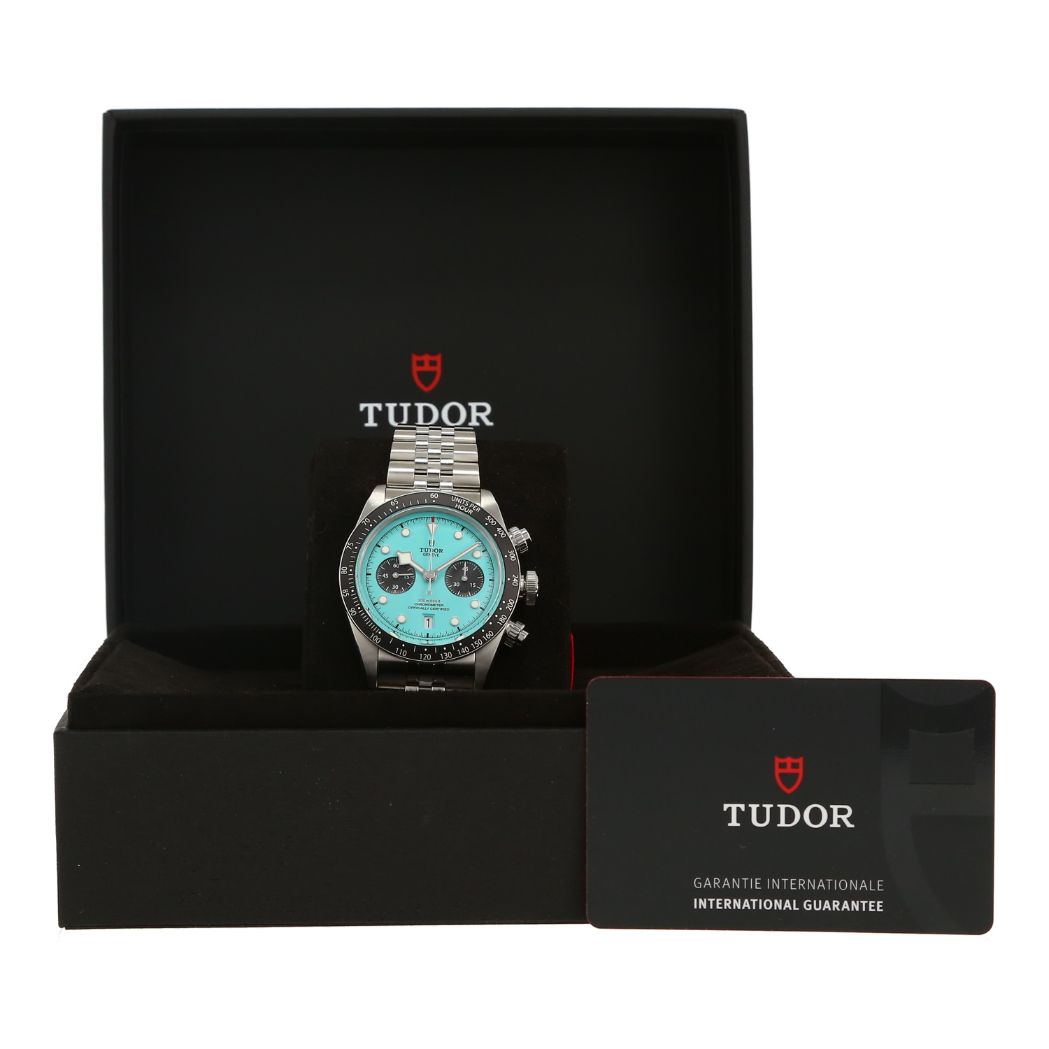Tudor Black Bay Chrono “Flamingo Blue” in stainless steel Ref: Tudor - 79360  Circa 2025 - Detail D2